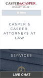 Mobile Screenshot of casperlaw.com